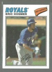 2012 Topps Archives Cloth Stickers #EH Eric Hosmer (ref 73346) - Picture 1 of 1
