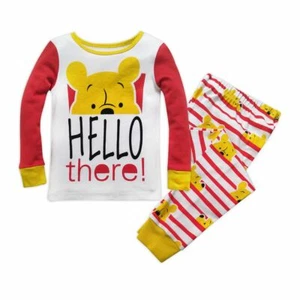 Disney Authentic Winnie Puuh Schlafset Schlafanzug Pyjama Mädchen Größe 3 4 - Bild 1 von 4