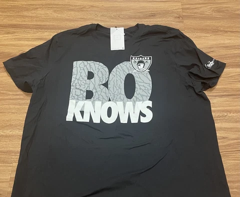 BO JACKSON “Bo Knows” 2XL NIKE Shirt RETRO RE-ISSUE NEW w/tags XXL Cover