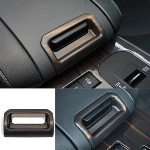 Wood Grain Console Storage Box Handle Cover Trim 2020-2023 For Toyota Highlander - Picture 1 of 6