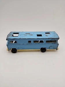 Vintage Tootsie Toy Camper 70er Jahre Winnebago blau Oldtimer  - Bild 1 von 6
