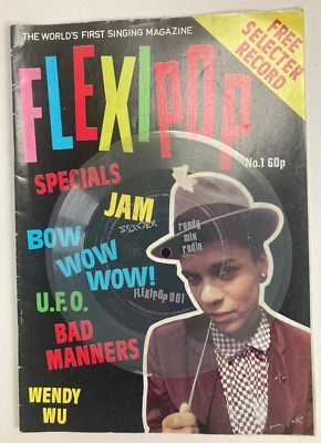 Flexipop Magazine #1 The Specials, Jam, Bow Wow Wow, Madness w/The Selecter disc - Image 1 of 4