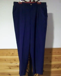 WOMENS NAVY BLUE DRESS PANTS by EHL (SIZE 18W) - Picture 1 of 5