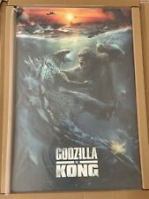 Godzilla Vs Kong Bottleneck 3D Lenticular Poster 36 X 24 /100 Rare 1 mm