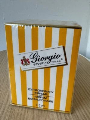 Giorgio Beverly Hills Extraordinary Perfume, 7.5 ml, Brand New & Sealed! - Image 1 of 3