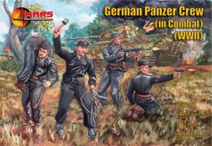 Mars Figures 72122 - 1/72 - German Panzer Crew (in Combat) WWII scale model kit - Picture 1 of 12