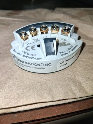 Pyromation Inc RTD Temp Transmitter 440-386U-S(0-200C) PT100 - Image 1 of 4