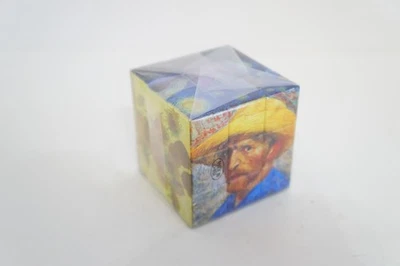 Cubo Puzzle Vincent Van Gogh 3x3x3 Noche Estrellada + NUEVO/SELLADO Foto 1 de 4