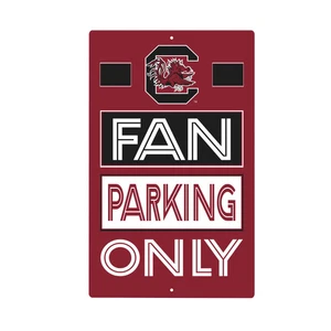 University of South Carolina Fan Parking USA Metal Wall Sign, 7.5" x 11.5" - Picture 1 of 2