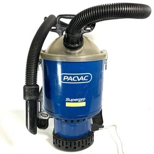 Pacvac Superpro 700 Back Pack Mains Vacuum Cleaner - Tested Working - Foto 1 di 15