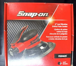SNAP ON  PSO4625  6" Orbital Sander with 3/16" Pattern (Red)  USA - Bild 1 von 11