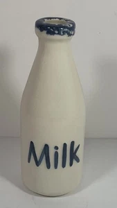Longaberger Mini Milk Bottle For Collectors Club JW Miniature Bread And Milk - Picture 1 of 1