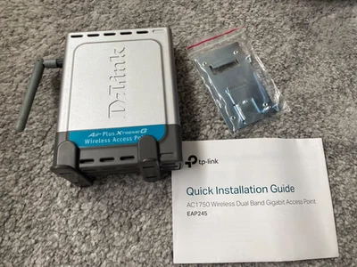 D-Link Air Plus 2,4 GHz Wireless Access Point Air Plus Xtreme G, gebraucht - Bild 1 von 3