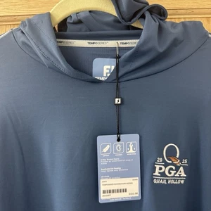 Felpa con cappuccio FOOTJOY Temposeries Blocked Sun 2025 PGA Championship Quail Hollow 2XL - Foto 1 di 13