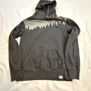 Ten Trees Juniper Hoodie Size Small Gray Sweatshirt Organic Cotton Blend - Picture 1 of 9