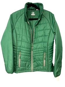 Cutter & Back Loft Barlow Pass Green Puffer Jacket with Zipper pockets Med - Picture 1 of 12