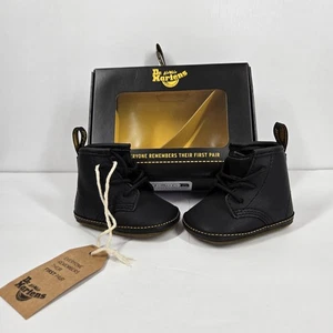 Dr Martens Newborn 1460 Crib Bootie Baby Crib Shoes Size 1 - Picture 1 of 12