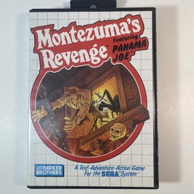 Montezuma's Revenge Sega Master System SMS Complete Game W/ Manual