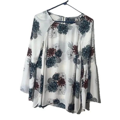 Daniel Rainn A Pea in the Pod Collection Laurel Blouse Maternity Women M Floral - Image 1 of 4