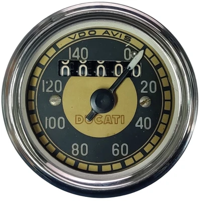 CONTADOR ODÓMETRO DUCATI 175 - 200 ORIGINAL VDO Foto 1 de 4