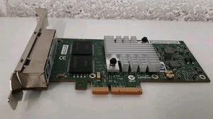 HP NC365T Quad Port Gigabit Ethernet Server Adapter PCIe HSTNS-BN58 - Afbeelding 1 van 4