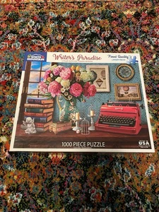 White Mountain 1000 Teile Puzzle - Writer’s Paradise - Bild 1 von 2