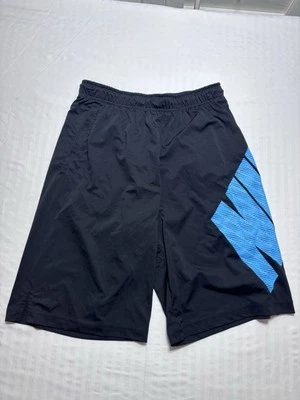 Pantalones Cortos Nike Transpirables Grandes Dri Fit Cintura Elástica Negros Niños Niños Foto 1 de 4