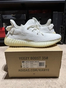 Größe 9 - Adidas Yeezy Boost 350 V2 Creme CP9366 Brandneu im Karton - Bild 1 von 5