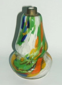 Colored Glass Atomizer Bottle 1920 Antique - Picture 1 of 2