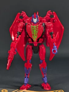Transformers Buzzworthy Bumblebee Terrorsaur complete Hasbro Kingdom Deluxe WFC - Picture 1 of 4