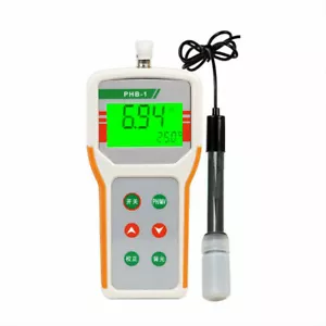 Misuratore di pH da laboratorio digitale tester di temperatura pH mV portatile con 0---14,00 pH ± 1600 mV - Foto 1 di 6