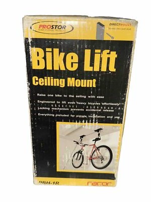 Montaje de techo elevador de bicicleta/bicicleta genuino Prostor (PBH-1R) en caja **LEER** Foto 1 de 4