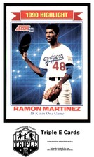 1991 Score #419 Ramon Martinez Los Angeles Dodgers ~A3N