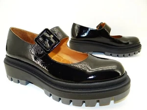 Chie Mihara Wyra Slipper Loafer Pumps Plateau Damen Schuhe Leder Gr.40 Schwarz - Bild 1 von 10