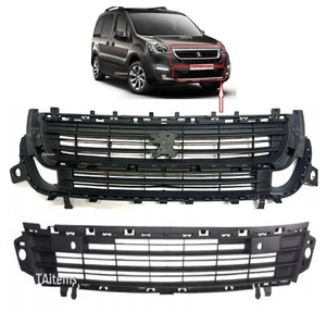PAAR VORDERE MITTLERE OBERE + UNTERE GITTER 2 STCK. PASST FÜR PEUGEOT PARTNER 2015-2018 - Bild 1 von 9