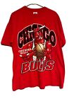 Vtg 90?S Nba Chicago Bulls Usa Single Stitch Magic Johnson Ts T Shirt Large Mint
