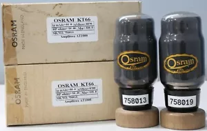 OSRAM KT66 BLACK Coated Glass Made In England Amplitrex AT1000Tested Qty 1 MP - Picture 1 of 12