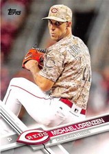 2017 Topps #386 Michael Lorenzen NM-MT Reds J2M