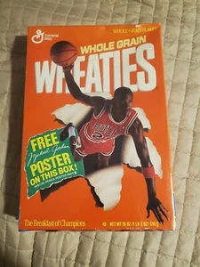 Michael Jordan Wheaties Unopened 1991 Chicago Bulls Vintage Rare - Picture 1 of 2