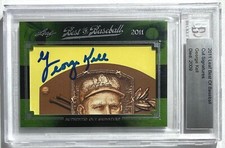 2011 Leaf Best Of Baseball George Kell Auto BGS Slabbed Died 2009