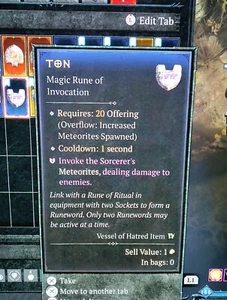 Diablo 4 - Eternal - Ton - Rune - Foto 1 di 1