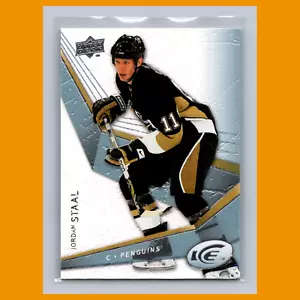 Jordan Staal #43 2008 Upper Deck Ice Pittsburgh Penguins Hockey Card NHL NM - Picture 1 of 3