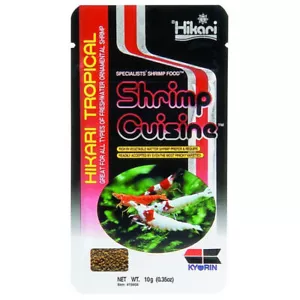 Hikari Shrimp Cuisine 10g Tropical Freshwater Food Spirulina Aquarium Fish Tank - Picture 1 of 1