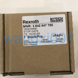 NEW Rexroth stopper 3842547785  VE2/D-60 - Picture 1 of 3