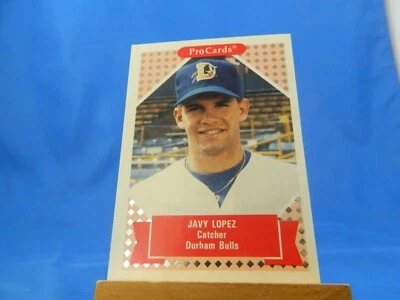 Javier Javy Lopez ProCards 1991 Prospect #186 - Image 1 of 2