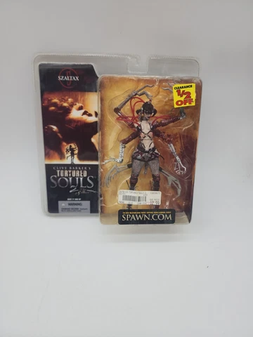 McFarlane Toys SZALTAX Tortured Souls 2 Fallen Action Figure 2002 Clive Barker Cover
