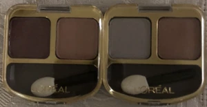 2x L’ORÉAL Soft Effects Eye Shadow Duo "Pink Dusk & Twilight Mist" - Picture 1 of 2