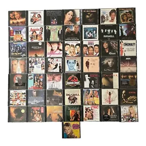 Lot Of 50 Film Soundtracks Movie Motion Picture TV Television (Audio CD) - Picture 1 of 1