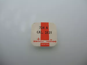 Albero bilanciere per ZENITH 2530, 2531, 2532, 3532C, 2532PC, 2542PC, 2552PC, n. 724 A - Foto 1 di 2