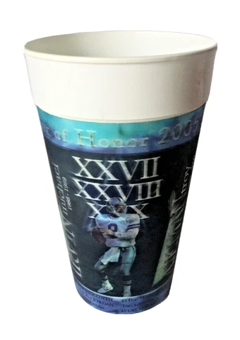 NFL 2005 Dallas Cowboys RING OF HONOR INDUCTEES COMMEMORATIVE HOLOGRAPHIC CUP Cover